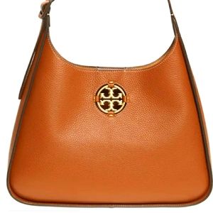 Tory Burch Miller leather pebble texture Hobo Bag